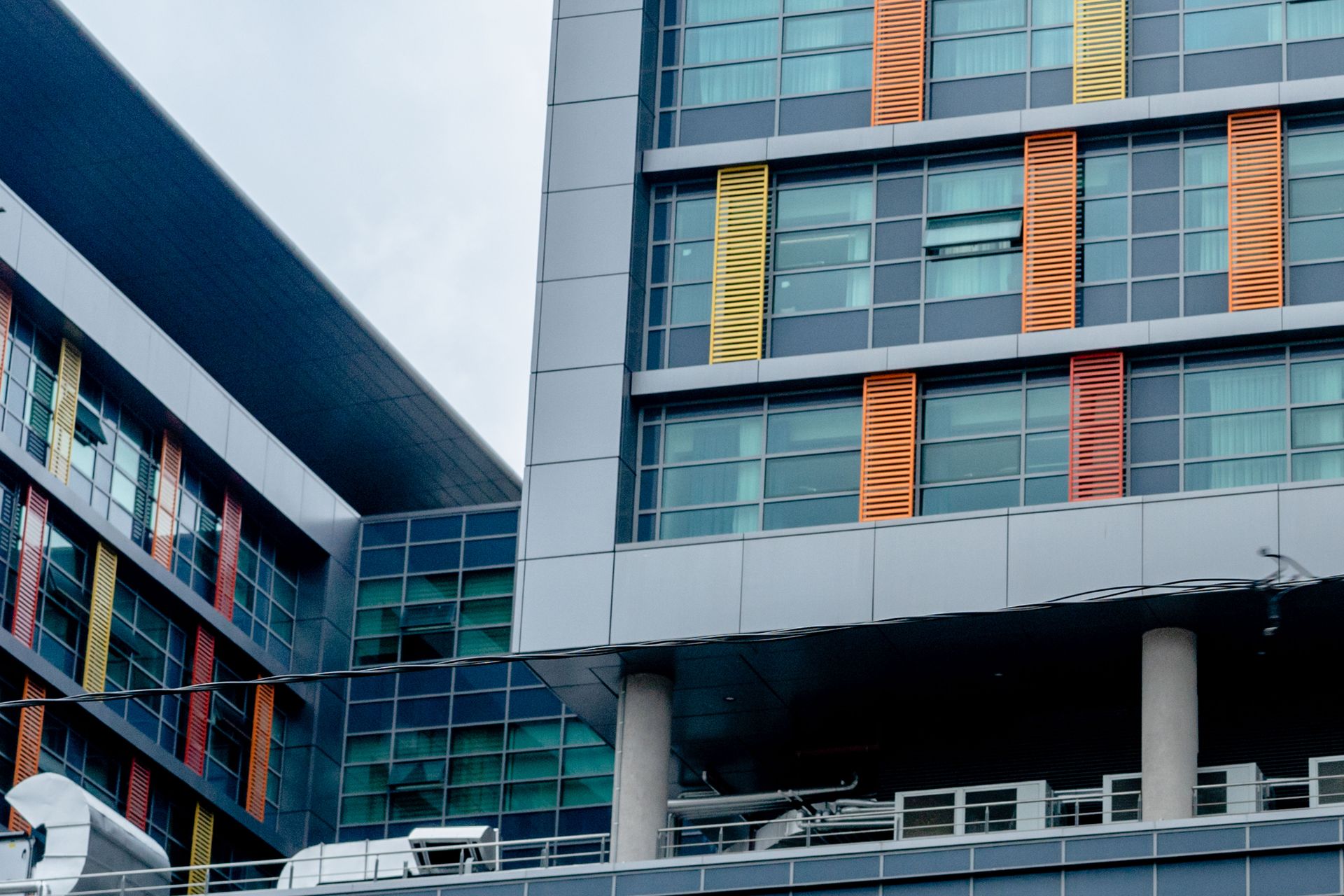 Commercial building exterior